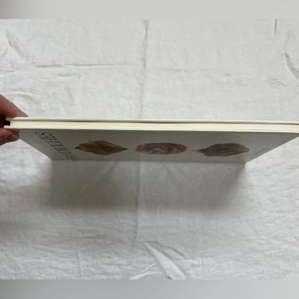 The Book Of Sandwiches By Louise Steele HARDCOVER British Tea Cookbook